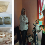 UNILA MELAKUKAN INTRODUKSI TEKNOLOGI PENGOLAHAN LIMBAH KULIT BAWANG PUTIH MENJADI PRODUK DERIVATIF PANGAN KAYA KOMPONEN BIO-AKTIF DAN ANTIMIKROBA